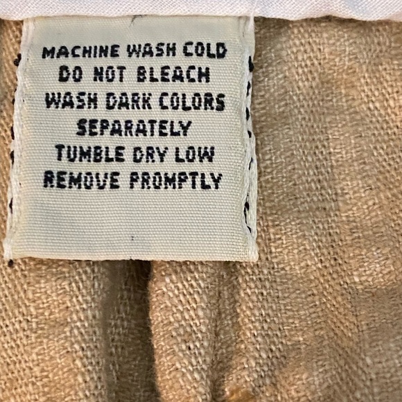 NWT Eddie Bauer Women's Size 14 Corduroy Pants High Rise Camel Vintage 90s - Picture 9 of 9